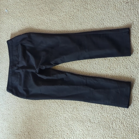 Chico's So Slimming Black Straight Leg Business Professional Pants Size 8 - Picture 7 of 9